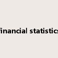 financial statistics是什么意思