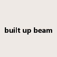 built up beam是什么意思