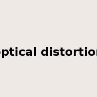 optical distortion是什么意思
