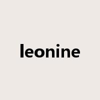 leonine是什么意思