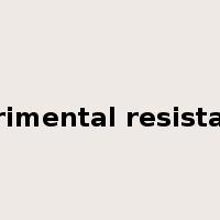 detrimental resistance是什么意思
