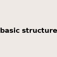 basic structure是什么意思