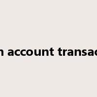 open account transaction是什么意思