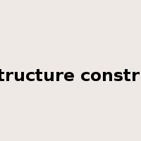 infrastructure construction是什么意思