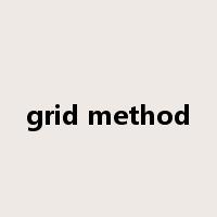 grid method是什么意思