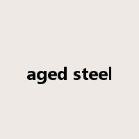aged steel是什么意思