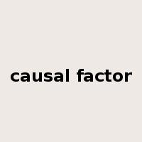 causal factor是什么意思