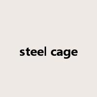 steel cage是什么意思