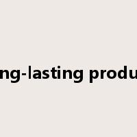 long-lasting product是什么意思
