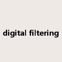 digital filtering是什么意思