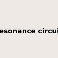 resonance circuit是什么意思