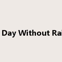 A Day Without Rain是什么意思