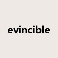 evincible是什么意思