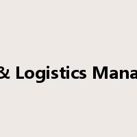 Supply & Logistics Management是什么意思