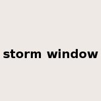 storm window是什么意思