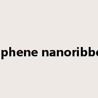 graphene nanoribbons是什么意思