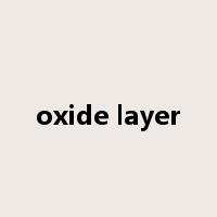 oxide layer是什么意思
