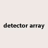 detector array是什么意思