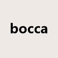 bocca是什么意思