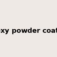 epoxy powder coating是什么意思