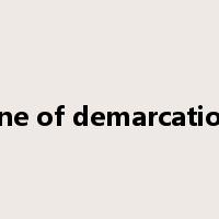 line of demarcation是什么意思