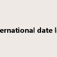 international date line是什么意思
