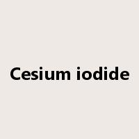 Cesium iodide是什么意思