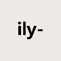 ily-是什么意思