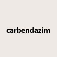 carbendazim是什么意思