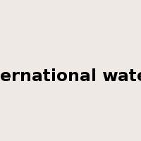 international waters是什么意思