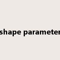 shape parameter是什么意思