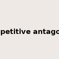 competitive antagonist是什么意思