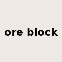 ore block是什么意思