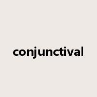 conjunctival是什么意思