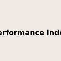 performance index是什么意思