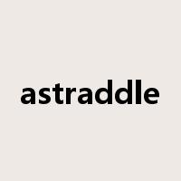 astraddle是什么意思