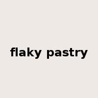 flaky pastry是什么意思