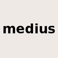 medius是什么意思