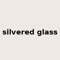 silvered glass是什么意思