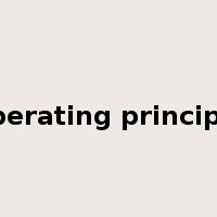 operating principle是什么意思