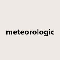 meteorologic是什么意思