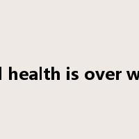 Good health is over wealth是什么意思