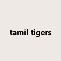 tamil tigers是什么意思