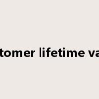 customer lifetime value是什么意思
