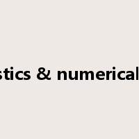 statistics & numerical data是什么意思