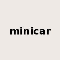 minicar是什么意思