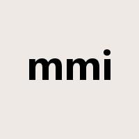 mmi是什么意思