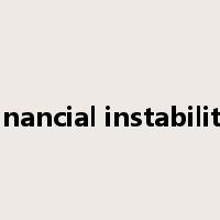 financial instability是什么意思