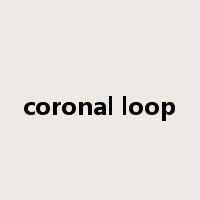 coronal loop是什么意思