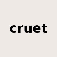 cruet是什么意思